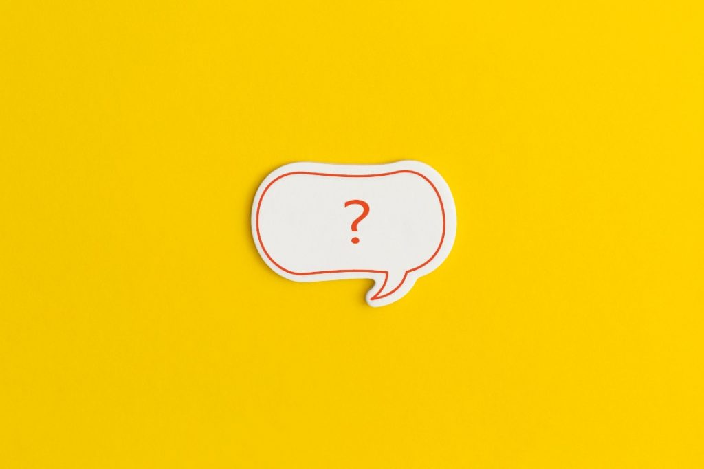 Interrogação para referenciar às dúvidas sobre seguro saúde.